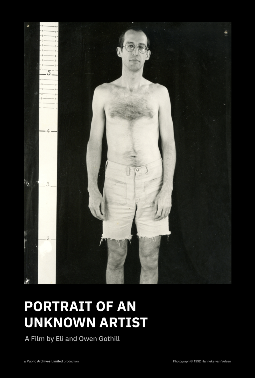Portrait of an Unknown Artist — poster